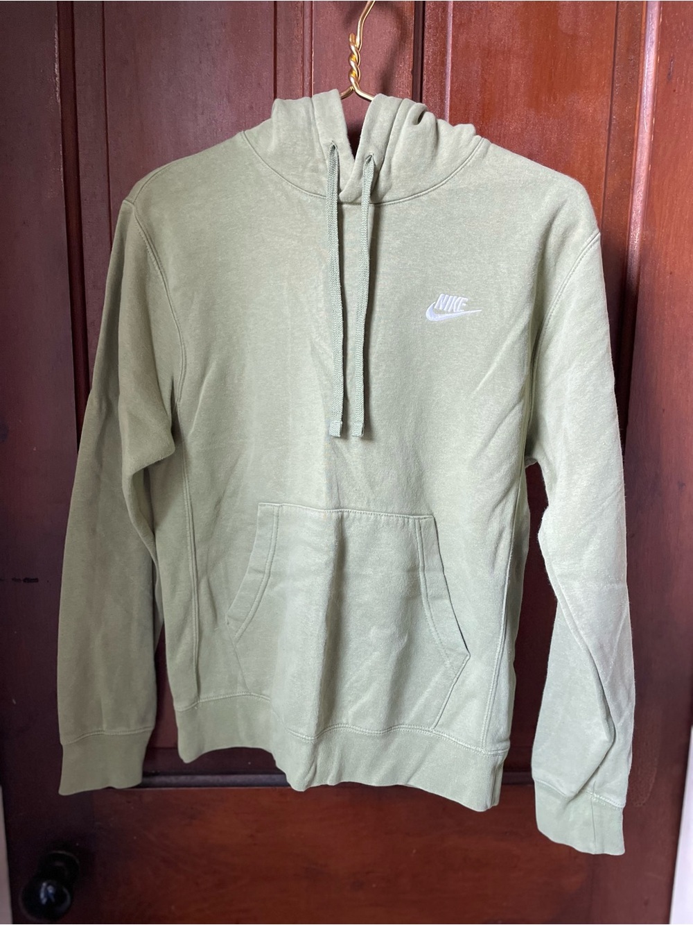 Nike men's extra small green hoodie